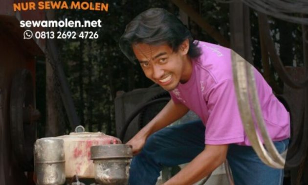 Sewa molen Jogja salah satunya adalah Nur Sewa Molen, sumber : sewamolen.net