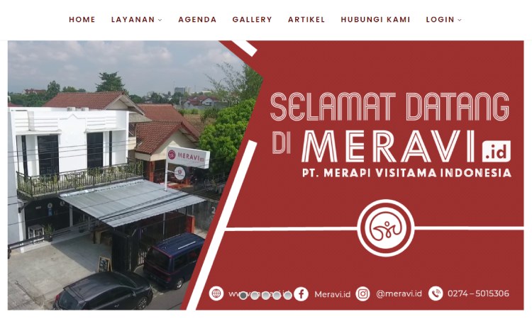 Pelatihan website di Meravi, Sumber: meravi.id