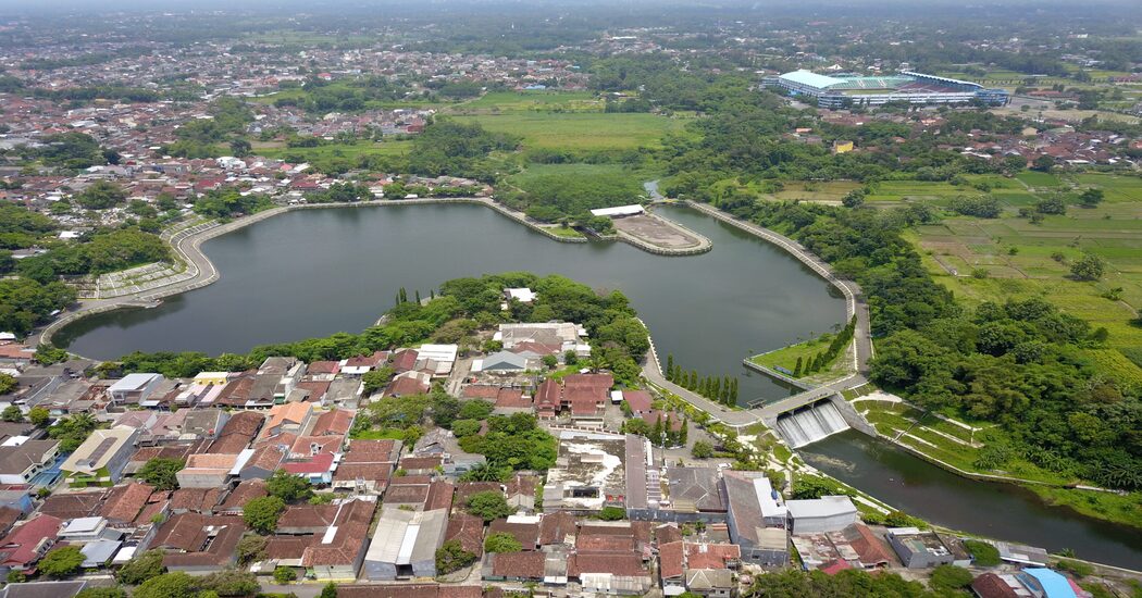 Penampakan embung tambakboyo. Sumber: pu.go.id