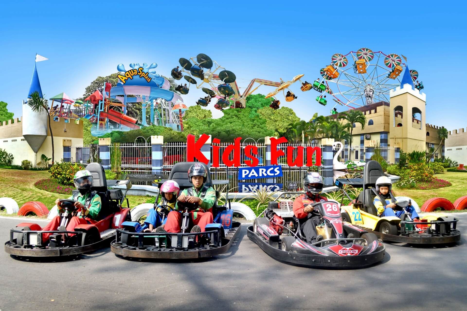 Tempat wisata anak di Jogja, Kids Fun Parcs Yogyakarta, Sumber: kidsfun.co.id