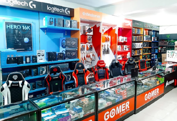 Kursi gaming yang ada di Gomer Gaming Store Jogja, Sumber: Gomer Gaming Store