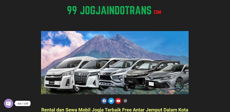 Rental kendaraan Innova berkualitas 99 Jogja Indotrans, Sumber: 99jogjaindotrans.com