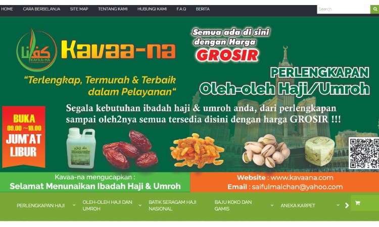 Toko Kavaa-na, Sumber: kavaana.com