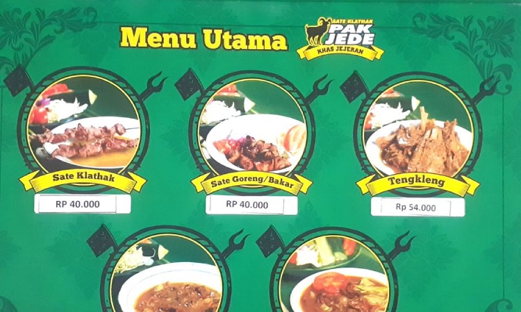 Sate Klathak Pak Jede, Sumber: pergikuliner.com