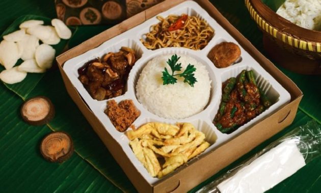 Rekomendasi catering nasi box di Jogja, Sumber: id.pinterest.com