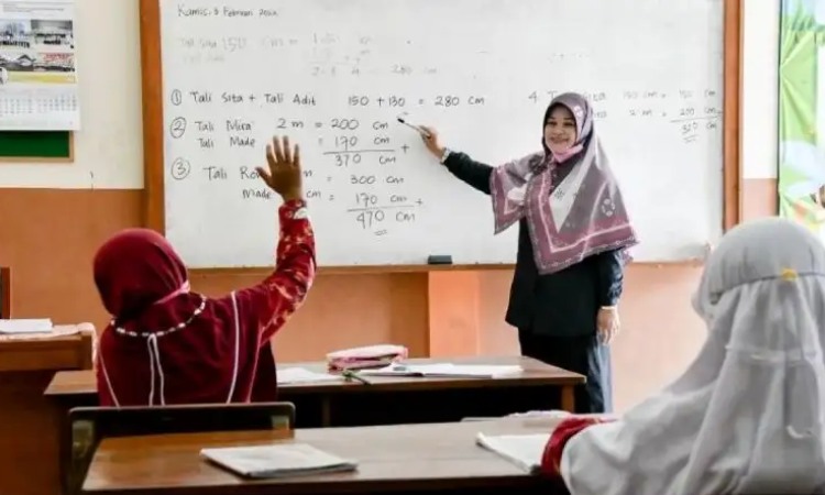 Proses belajar di sekolah, Sumber: solopos.com