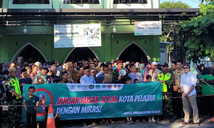 Penolakan penyebaran miras dari masyarakat Jogja, Sumber: mediamu.com