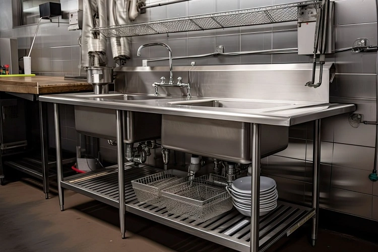 Sink dapur dari stainless, Sumber: vchoose.com.my