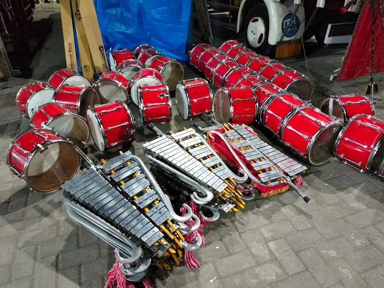 Tempat sewa alat drumband Jogja, Sumber: rri.co.id