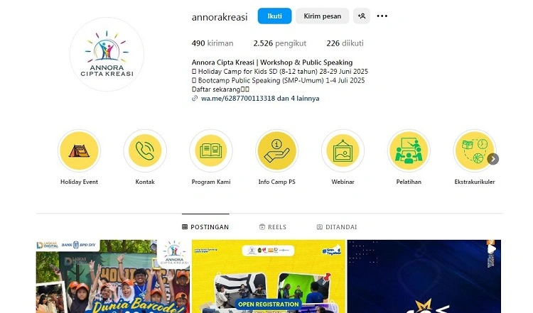 Annora Cipta Kreasi, Sumber: instagram @annorakreasi