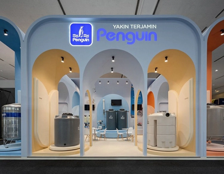 Booth untuk event pameran, Sumber: archify.com