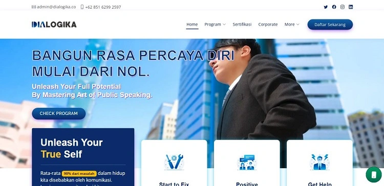 Dialogika kelas public speaking, Sumber: dialogika.co