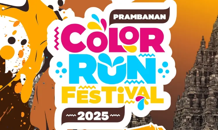 Color Run Festival di Candi Prambanan, Sumber: colorrunfestival.id