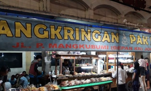 Angkringan Pak Jabrik, Legenda di Pusat Kota