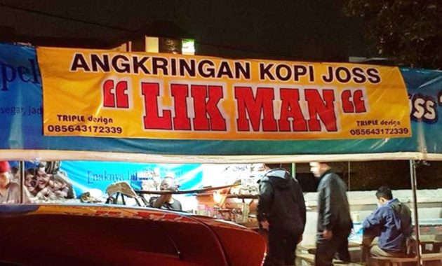 Angkringan legendaris di Jogja Lik Man, Sang Pelopor