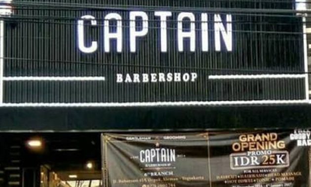 The Captain Barbershop, Gaya Gentlemen ala Hollywood